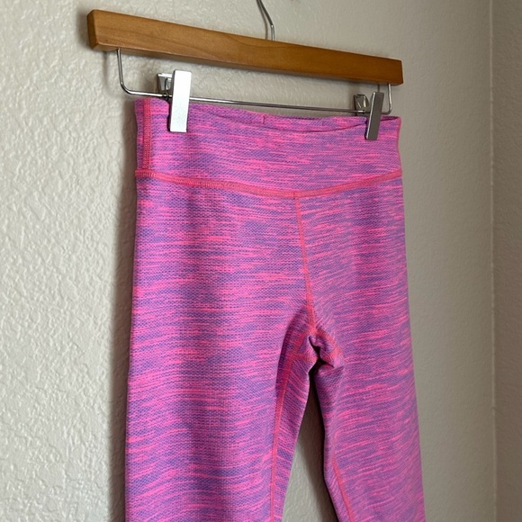 Ivivva By Lululemon Girls Full Length Pink & Purple Active Dance Leggings, 14 - Picture 3 of 7